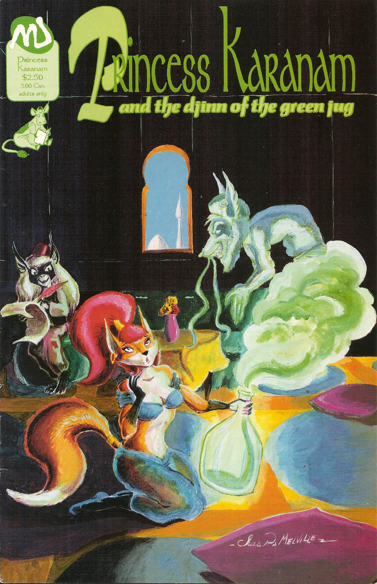 Princes Karanam and the Djinn of the Green Jug page 1 full