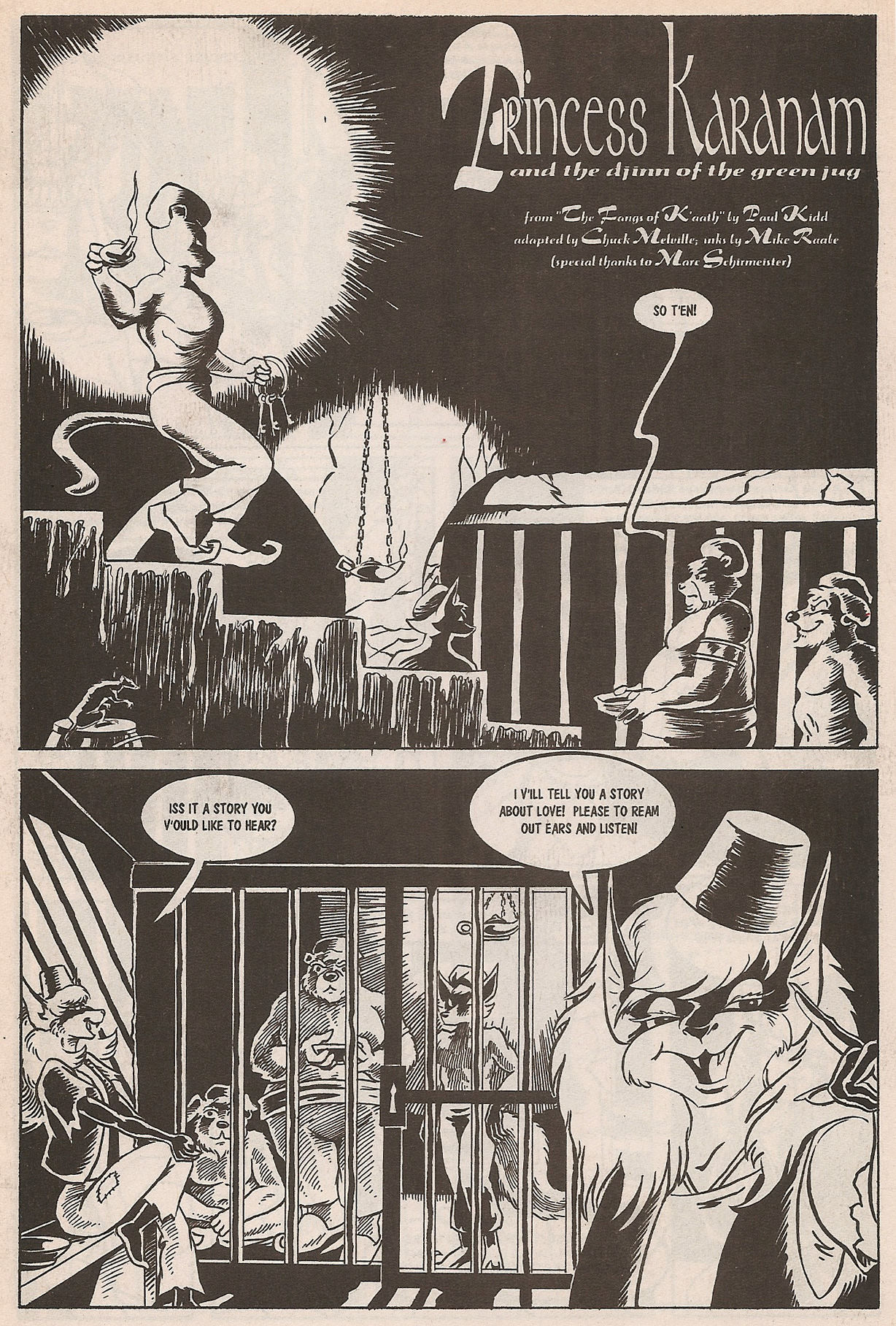 Princes Karanam and the Djinn of the Green Jug page 3 full