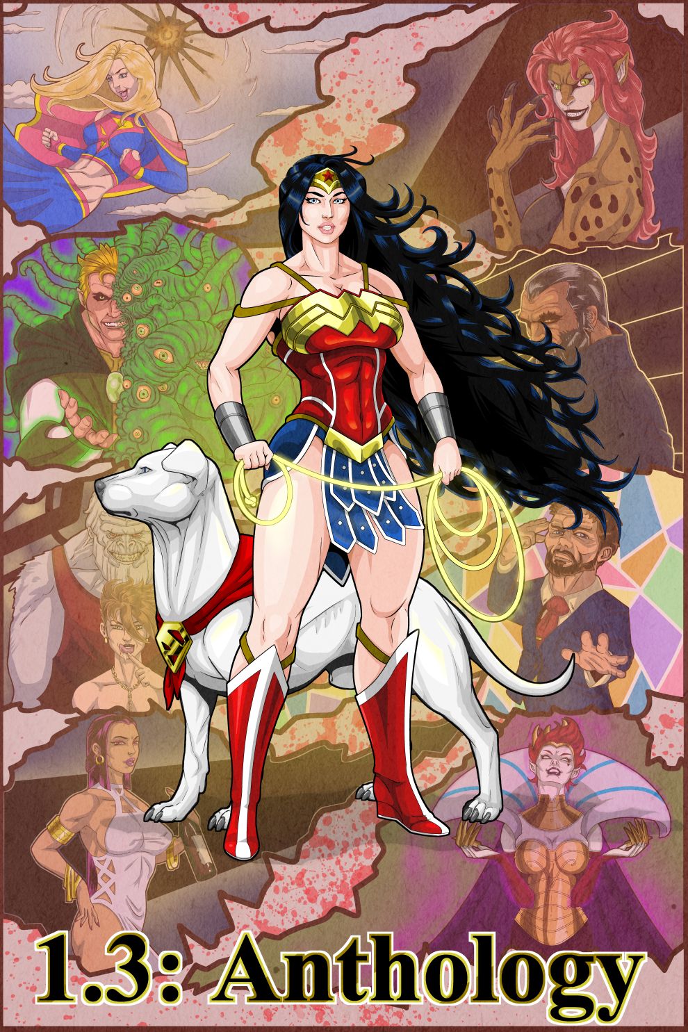 Of Royalty and Beasts artwork page 1 full