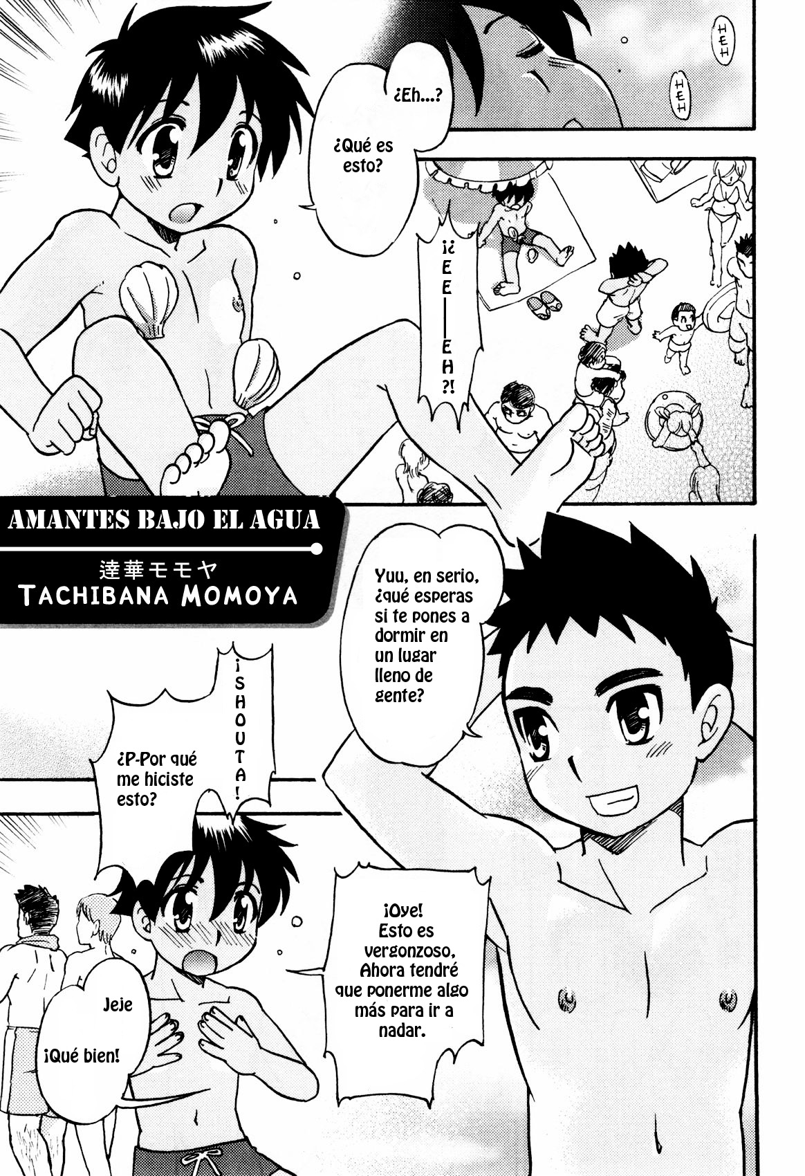 Suichuu Lovers | Amantes bajo el agua page 1 full