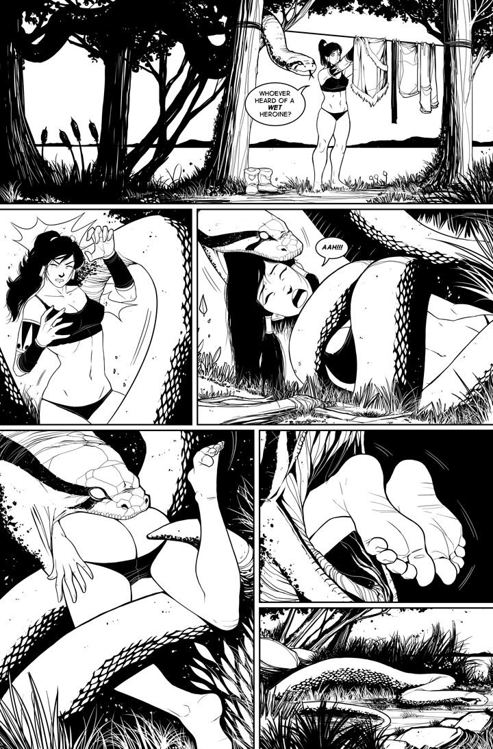 Korra Vore Comic page 2 full