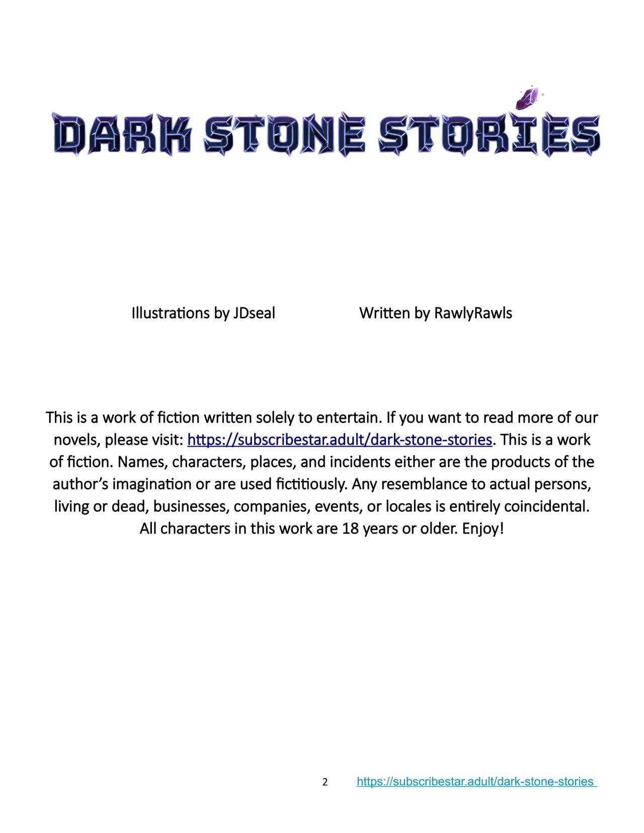 JDseal - The Dark Stone Chapter 3 page 2 full