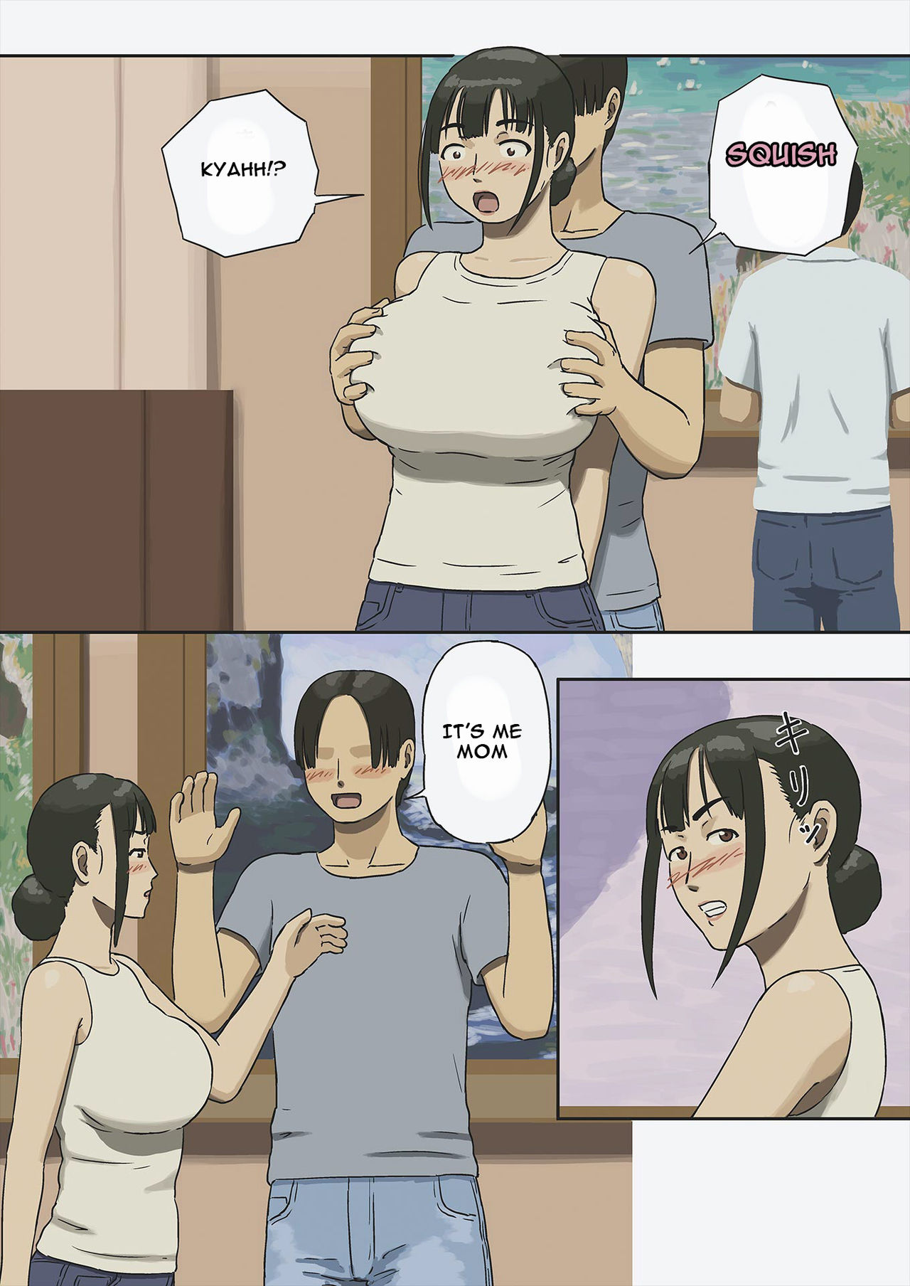 Share 2 Kaa-san tte Muriyari Saretari Suru no Suki na no? | Share 2 Does Mom Like to be Fucked Against Her Will? page 6 full