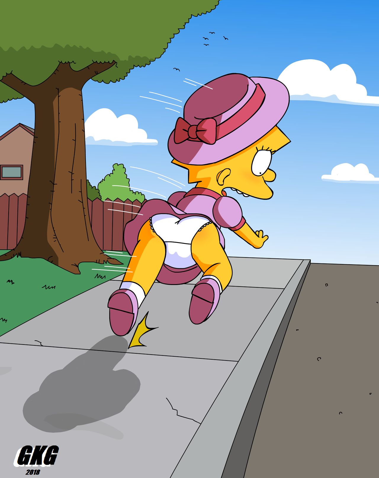 Lisa's Pink Dress page 1 full