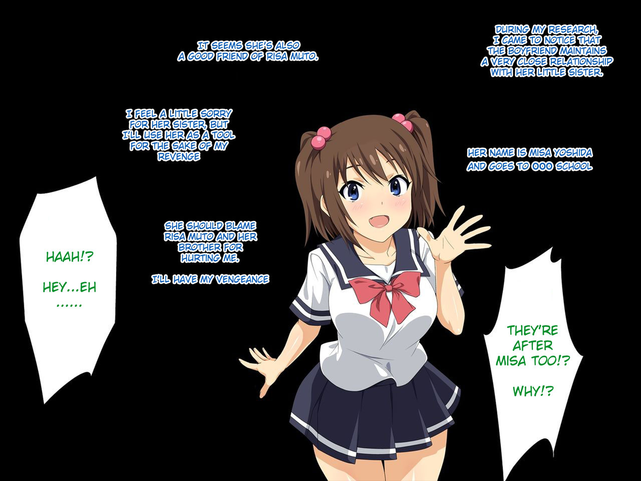 Kanojo to Imouto ga Kimo Oyaji-domo ni Netorarete Ita 2 page 7 full