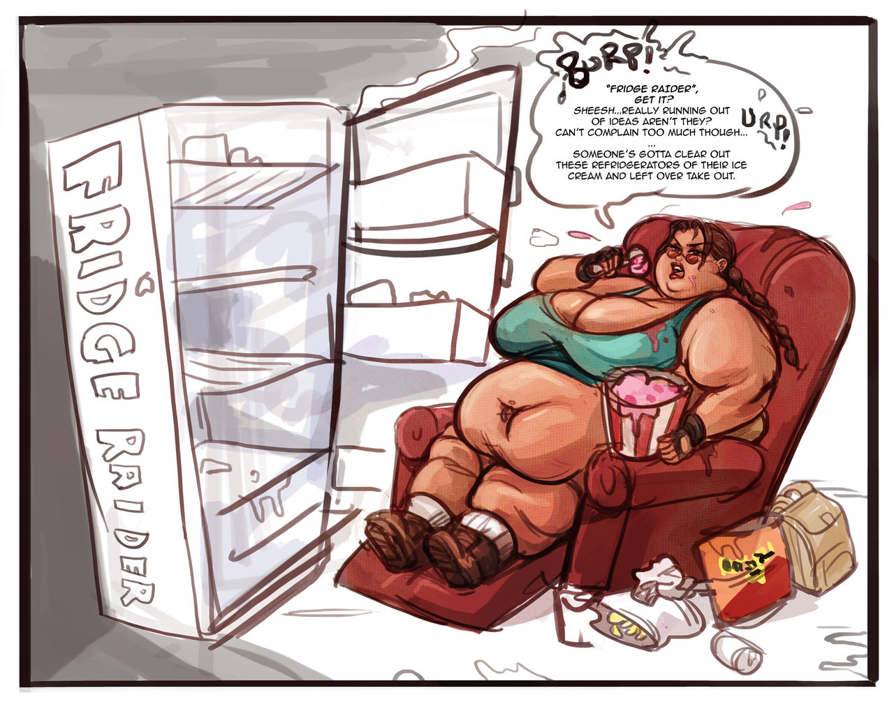 Fridge Raider page 7 full