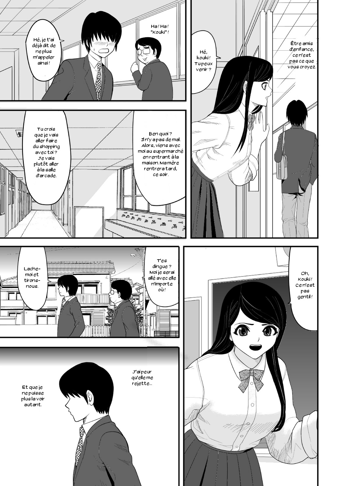 Kokuru no o Tamerattetara Itsunomanika Charao ni Hameraremakutteta Boku no Osananajimi page 3 full