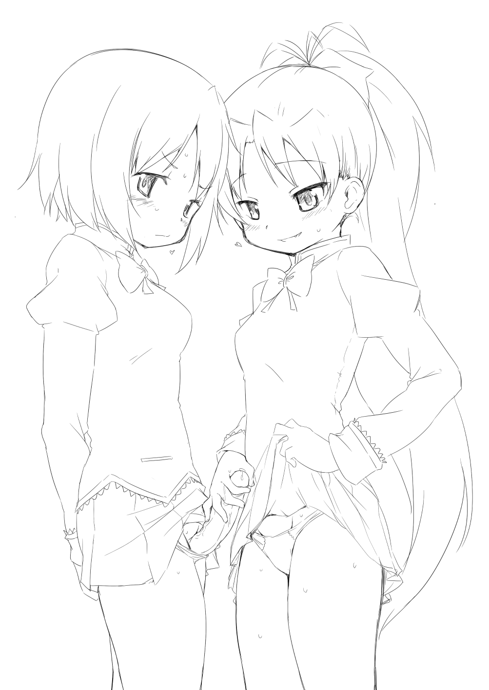 Kyouko & Sayaka page 1 full