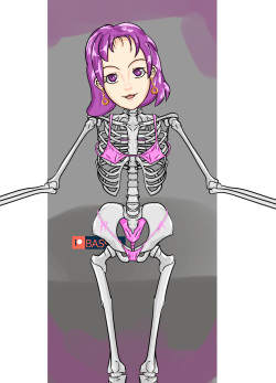 Skeleton Girl Image set 12p no text