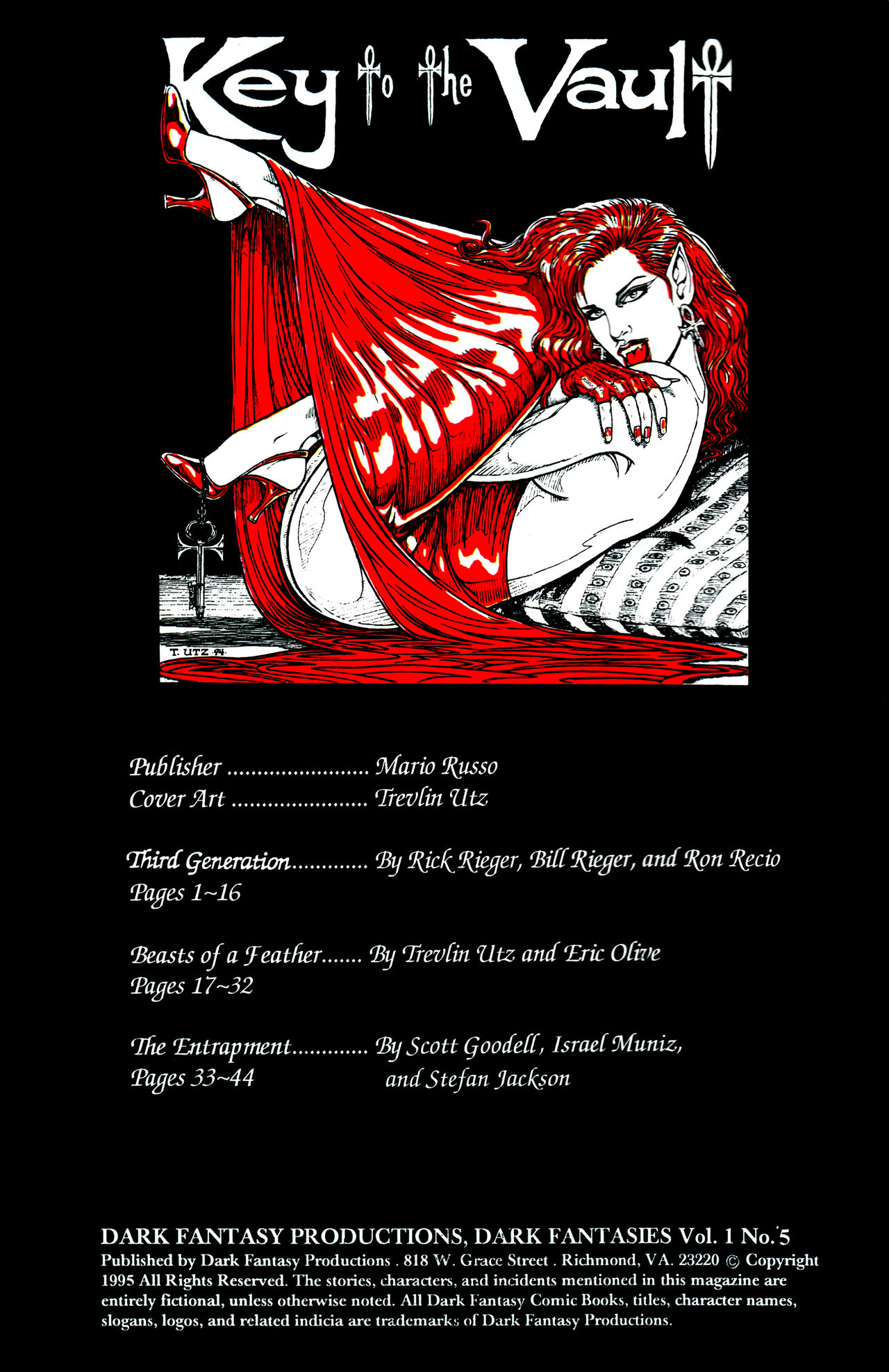 Dark Fantasies #5 page 2 full