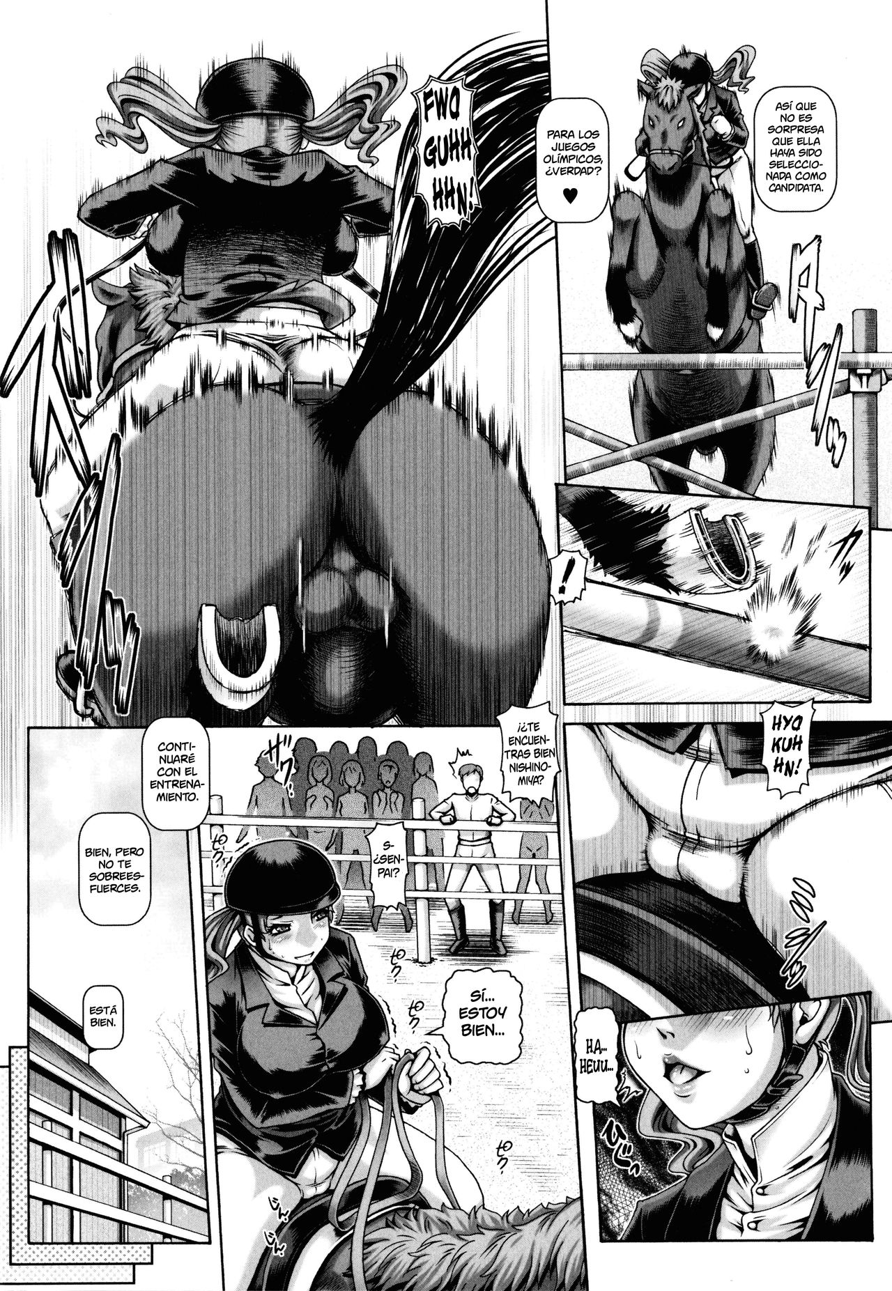 Nishinomiya Senpai no Yamitore | El Entramiento Secreto de Nishinomiya Senpai page 8 full