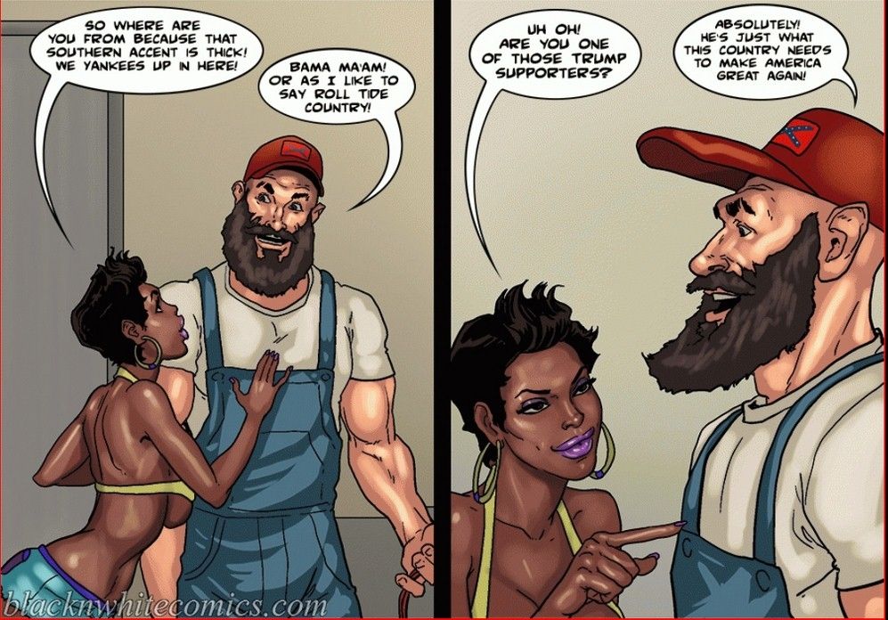 BlacknWhitecomics - Make America Great Again page 8 full