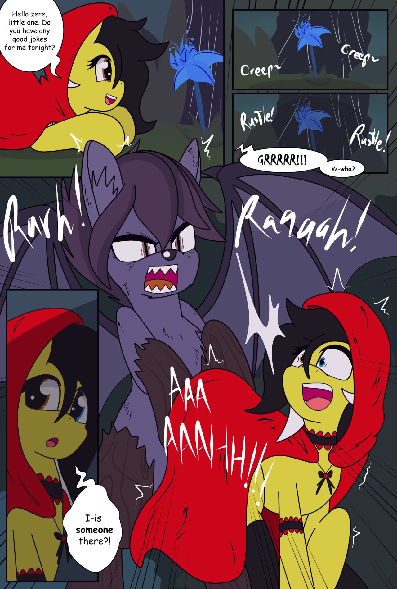 Little Red and the Big Bad Wolf page 2 full