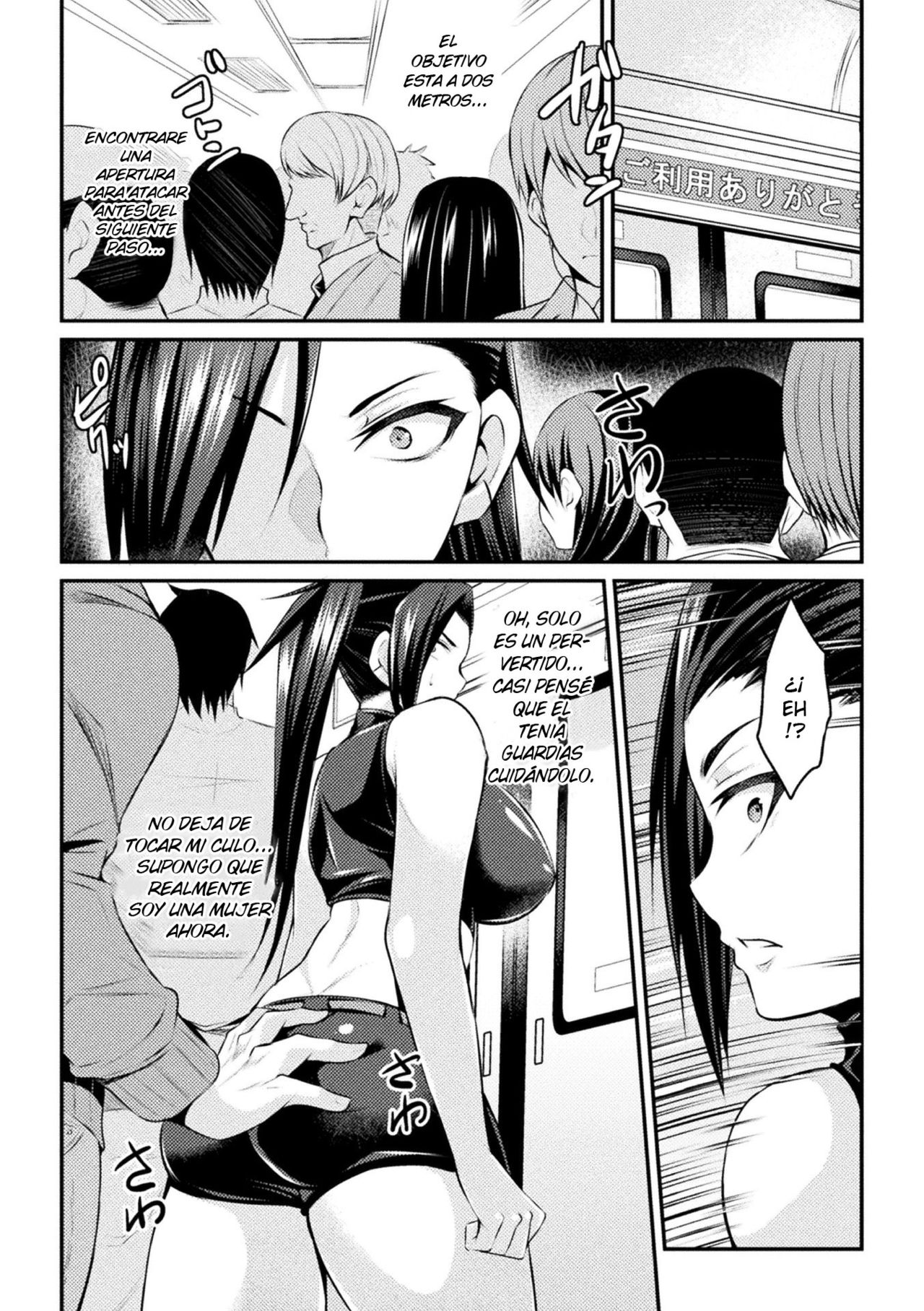Manin Chikan Densha TS Sennyuu Mission! | Packed Molester Train page 2 full