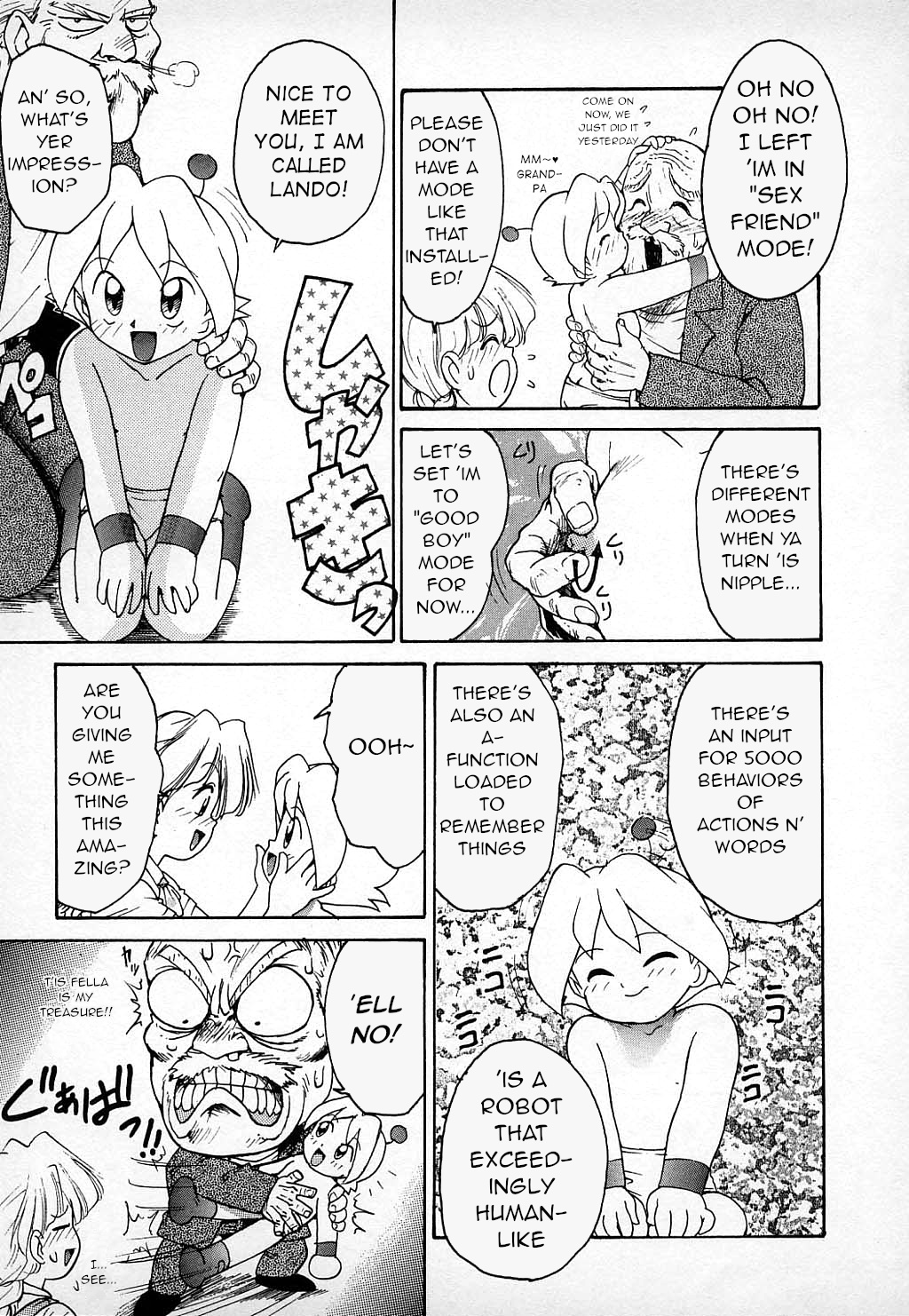 Kawaii Otokonoko, Rando-kun no Maki | The Cute Boy, Lando-kun's Chapter page 10 full