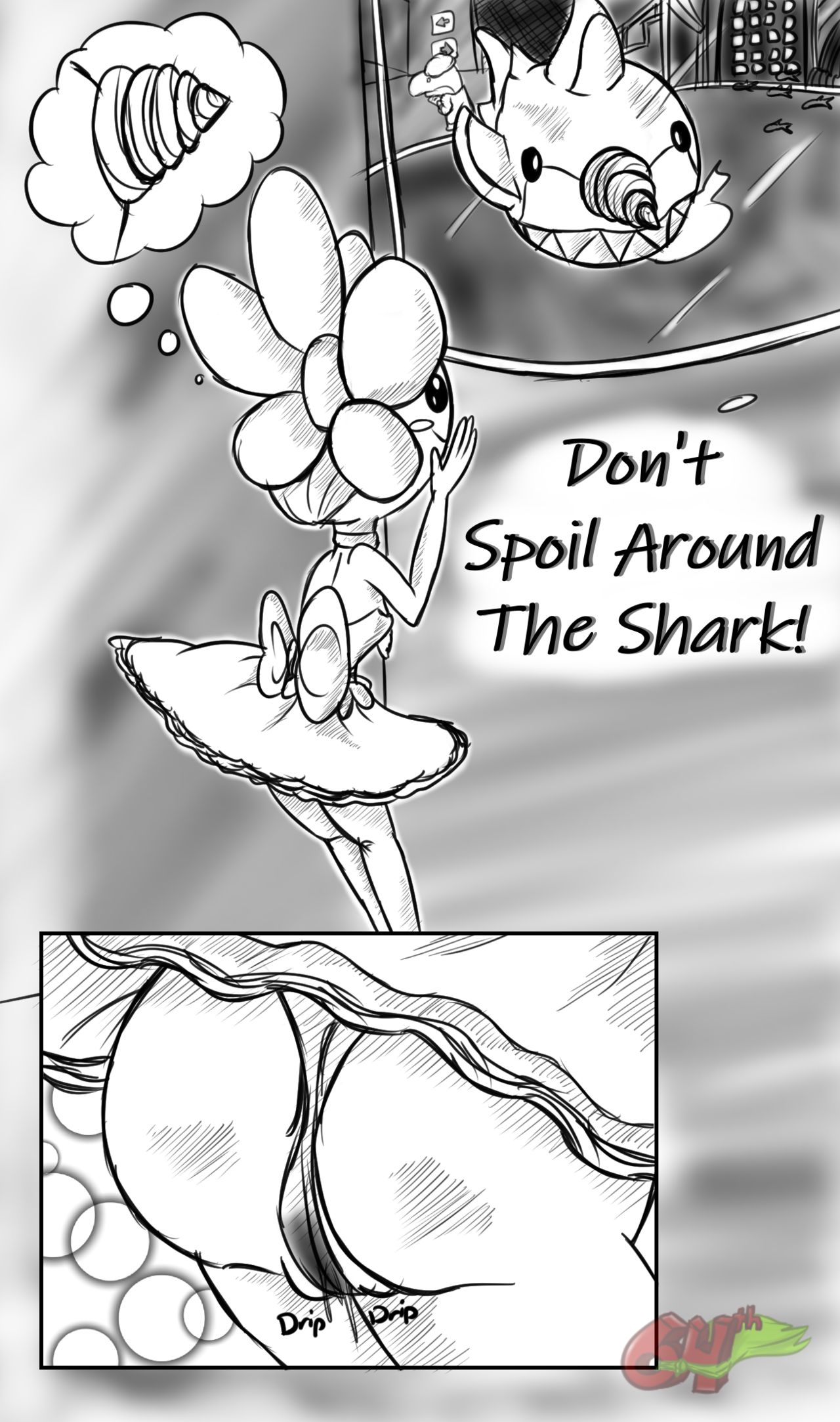Don't Spoil Around the Shark page 1 full