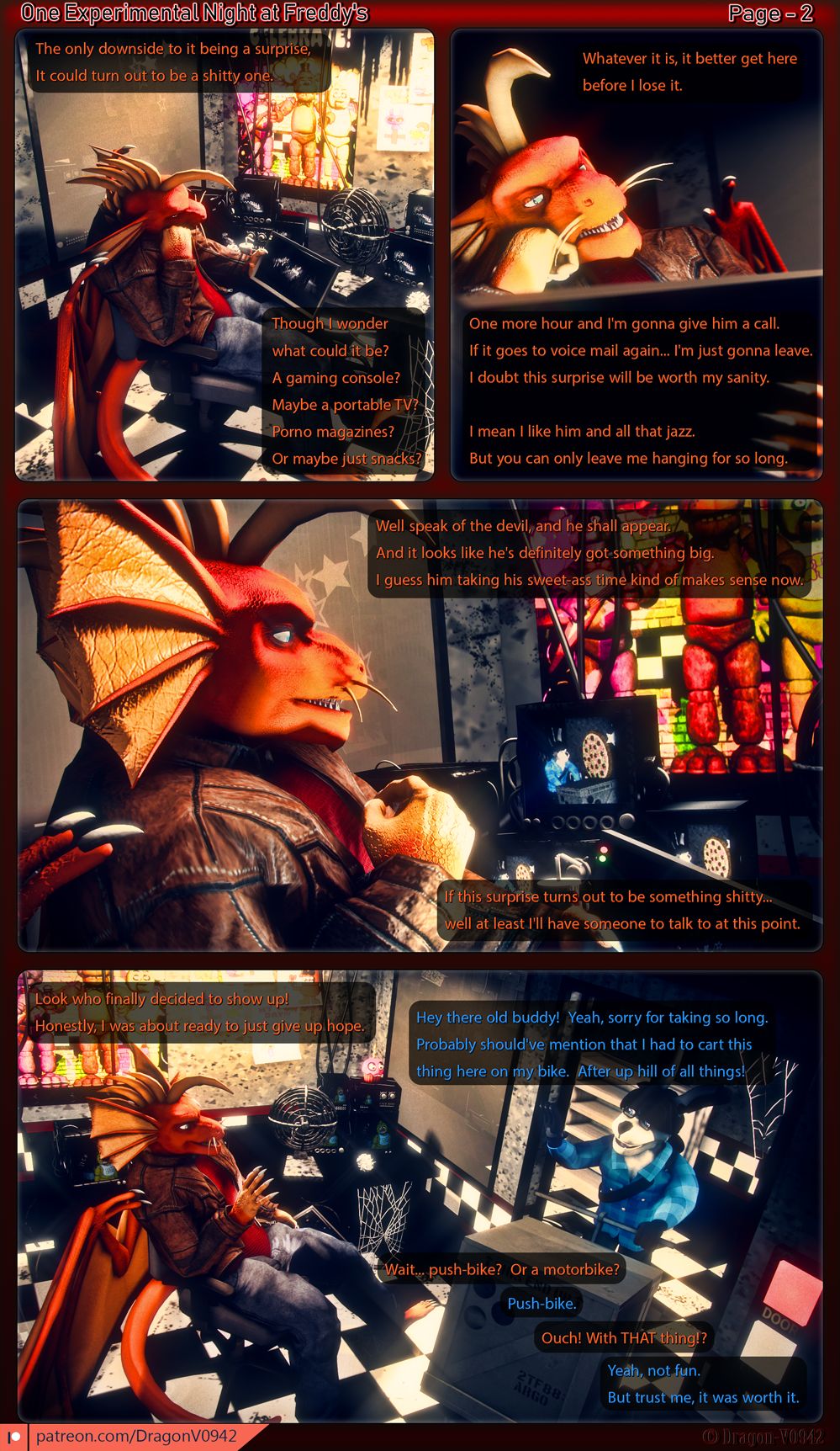 One Experimental Night at Freddy's page 3 full