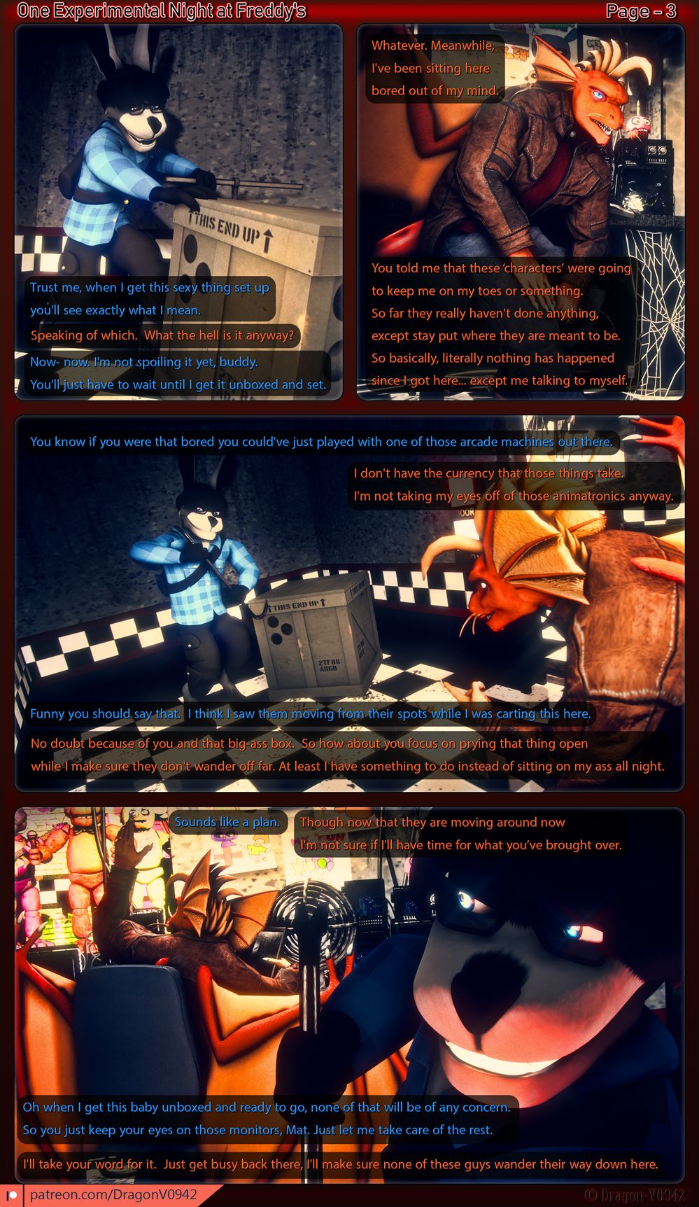 One Experimental Night at Freddy's page 4 full