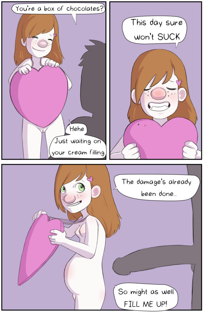 Zoe The Vampire Valentine's Day Sex Drive 2019 page 3 full