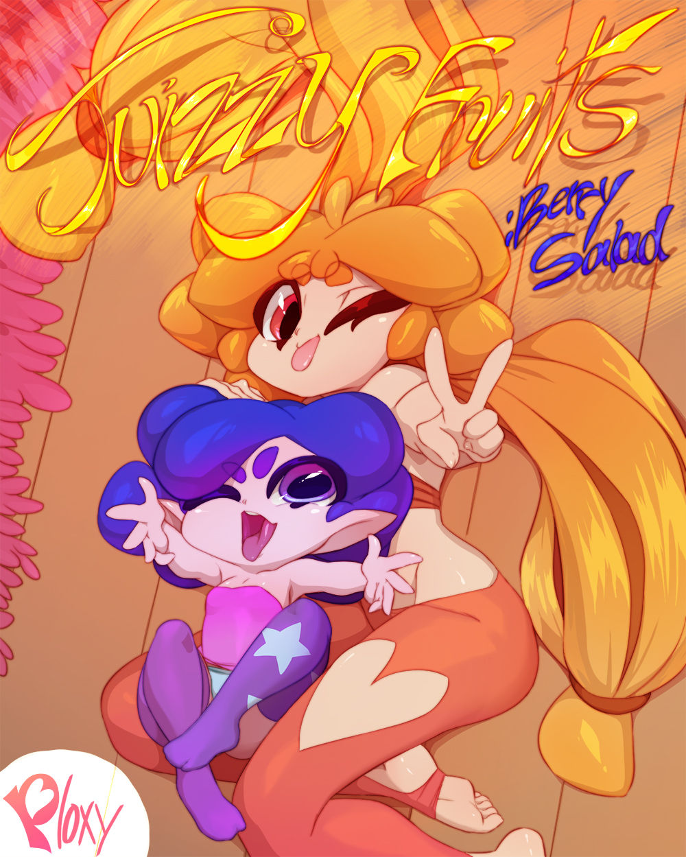 Juizzy Fruits: Berry Salad page 1 full
