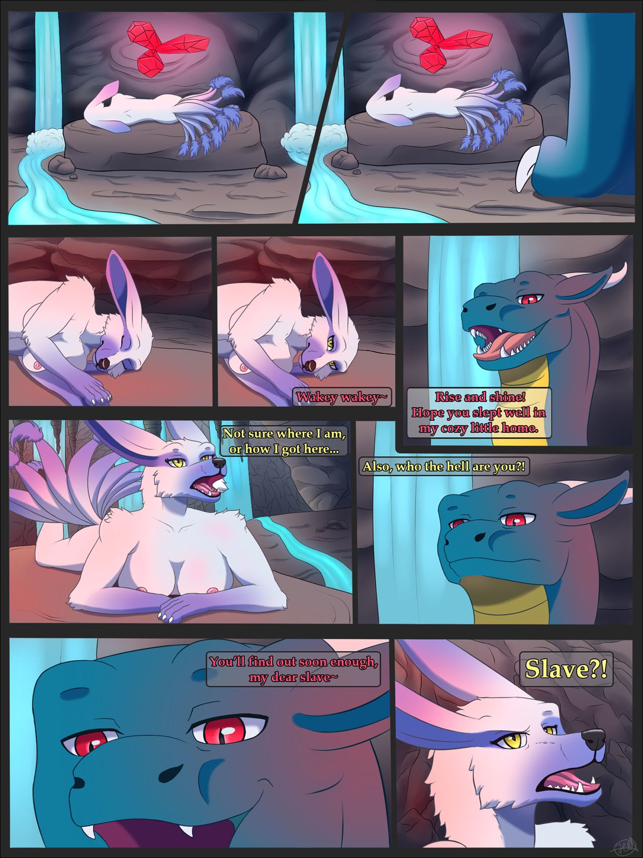 A Dragon's New Toy page 1 full