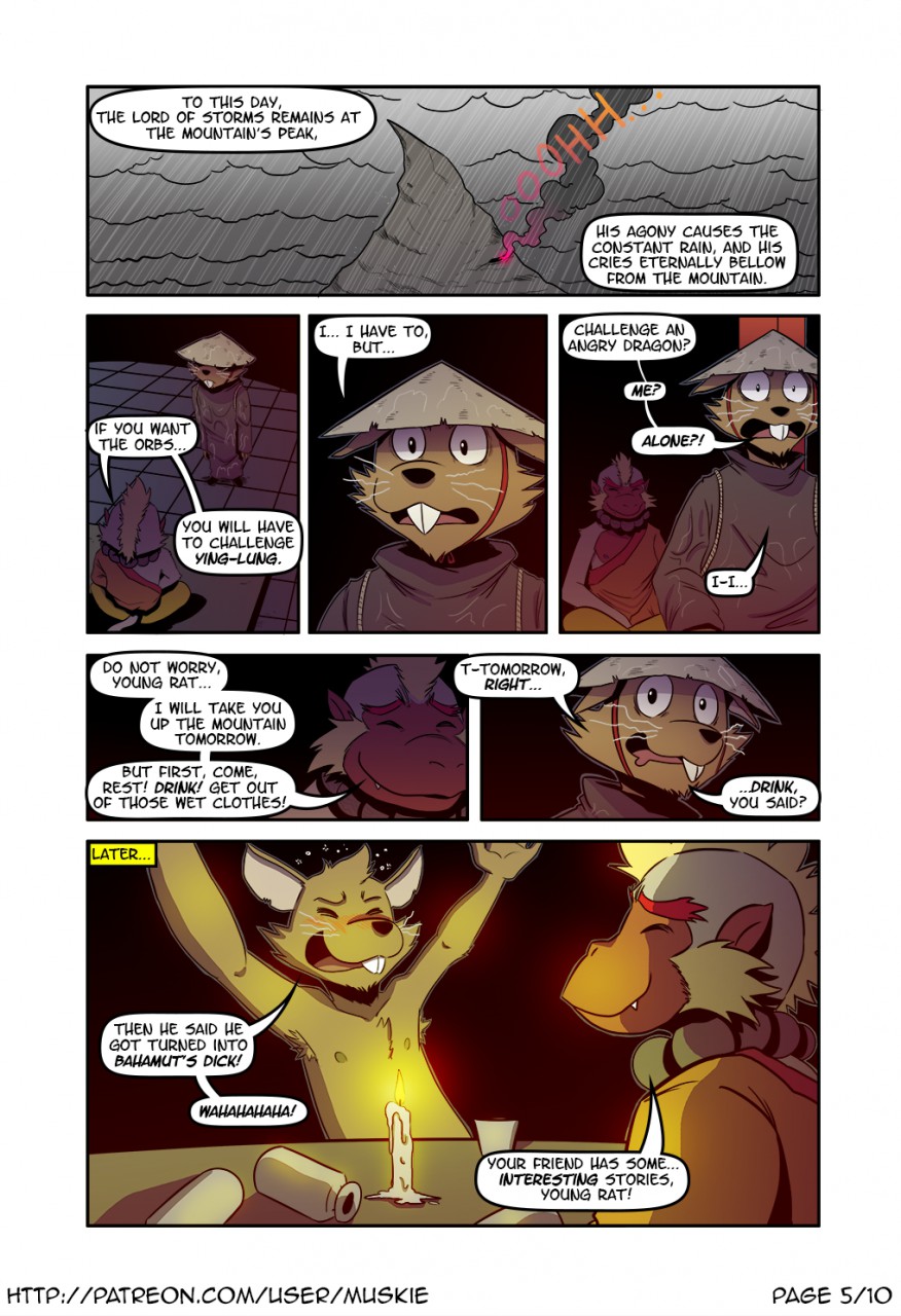 Thievery Book 2, Part 5 - The monk page 5 full