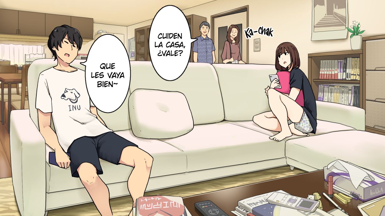 Ryoushin ga Dekakeru ya Ina ya Living no Sofa de Yarihajimeru Shitei | Empezamos a tener sexo en el sofá de la sala tan pronto como nuestros padres se fueron page 2 full