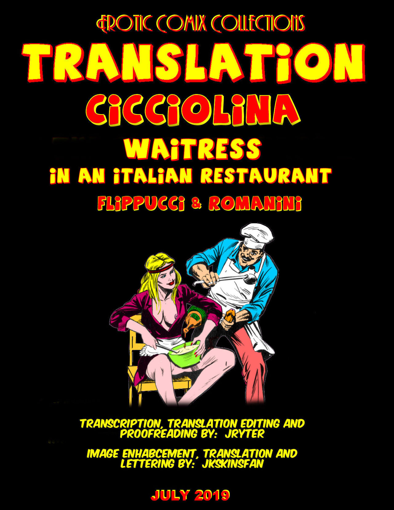 CICCIOLINA - THE WAITRESS - A JKSKINSFAN / JRYTER TRANSLATION page 1 full
