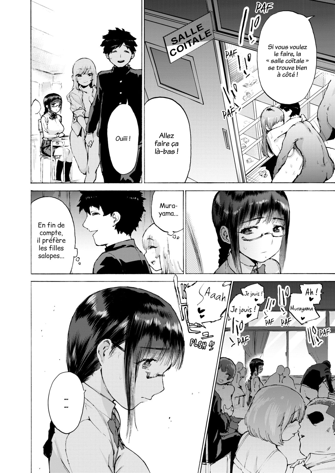Bitch ni Zen Joshi ga Akogareru Sekai page 2 full