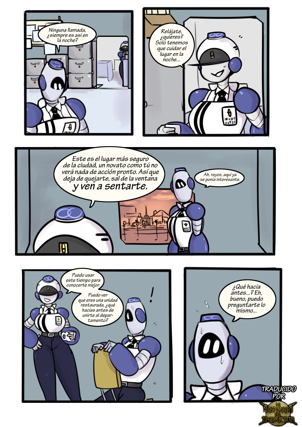 Automaton Beat 1: Orientation page 1 full