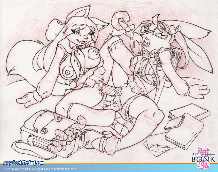 Bonk Sketch Girls page 8 full