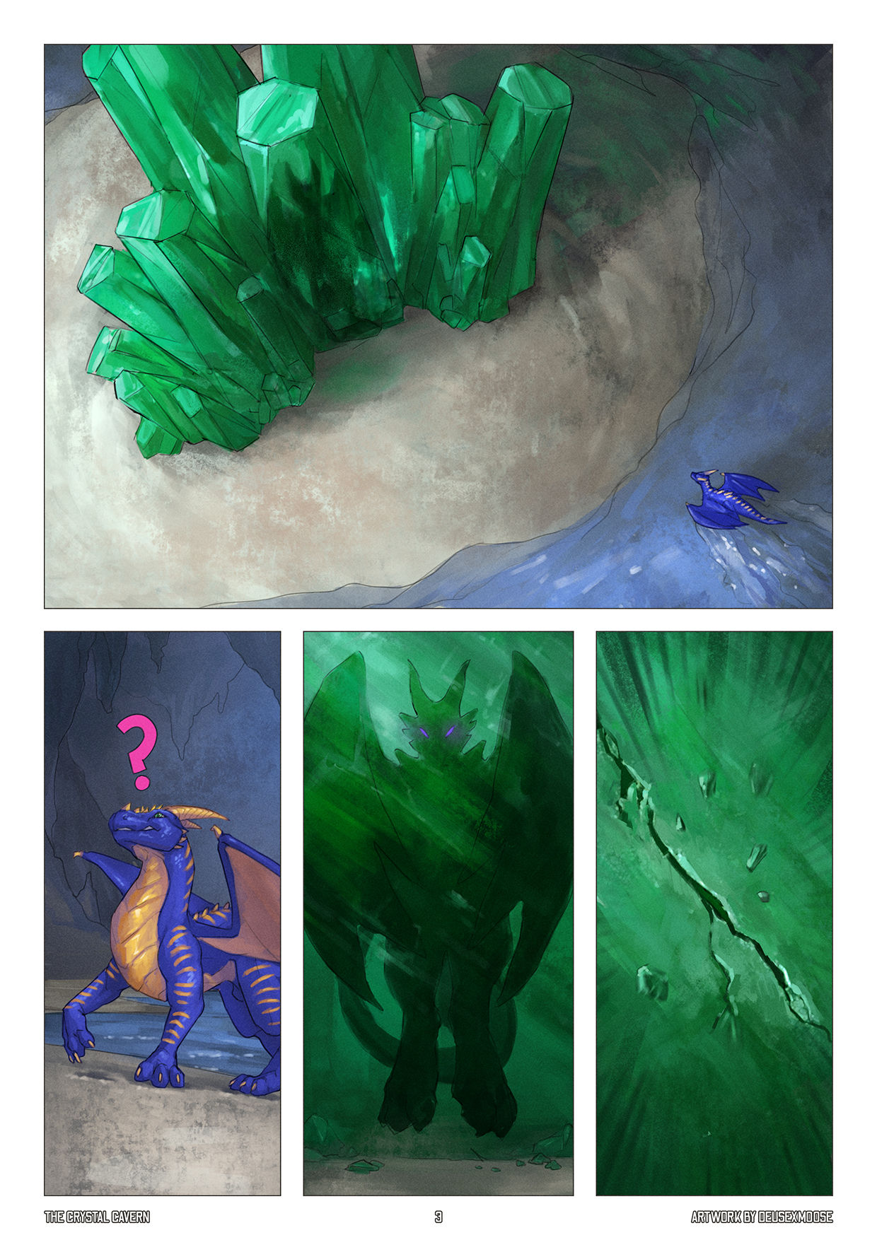 The Crystal Cavern page 3 full