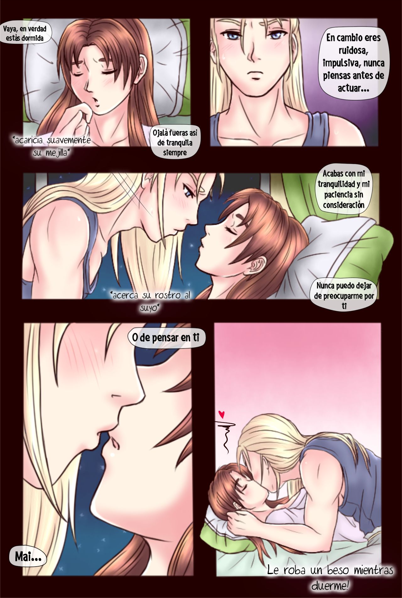 KOF Shinobi Fight Night  Español page 7 full