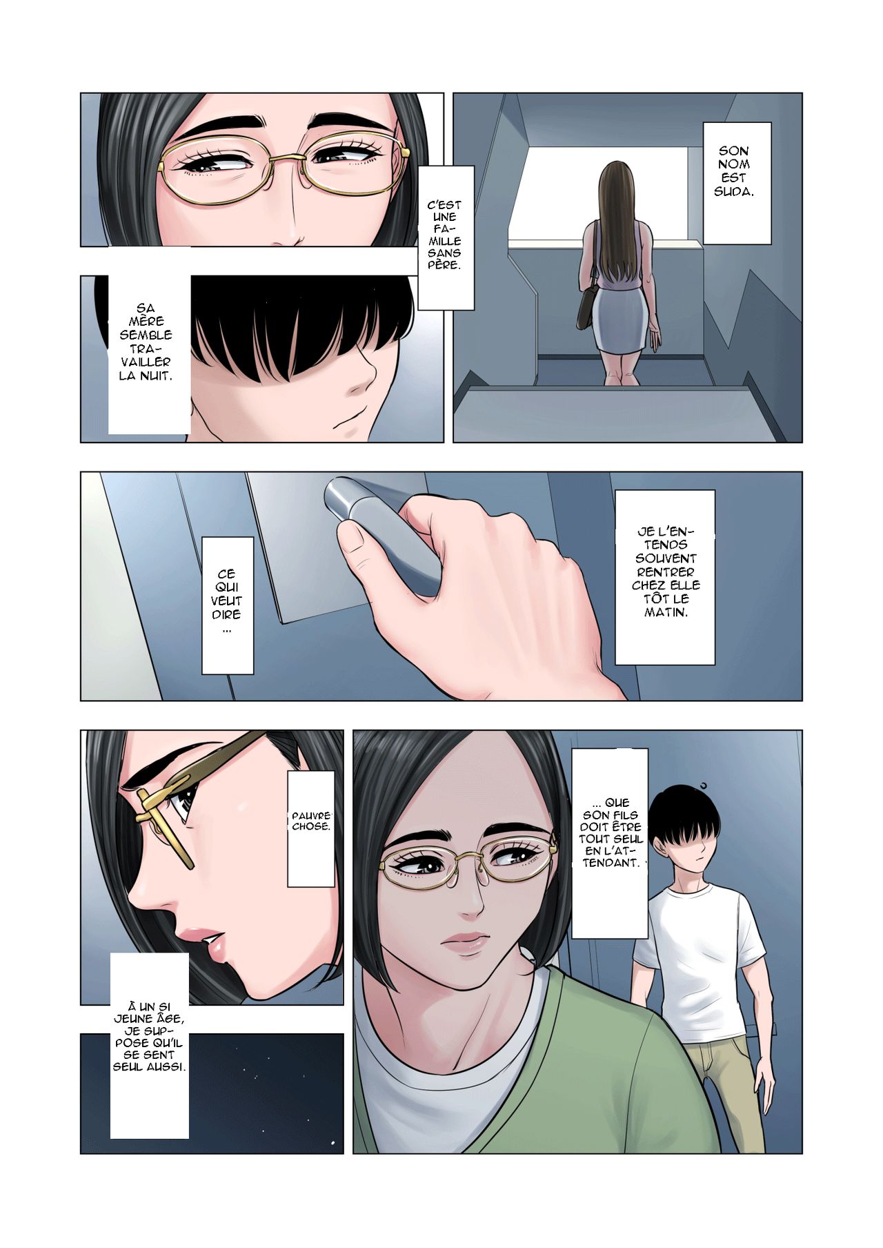 Rinjin Soukan ~Danchi Tsuma to Danshi Gakusei no Ibitsuna Kankei~ page 7 full