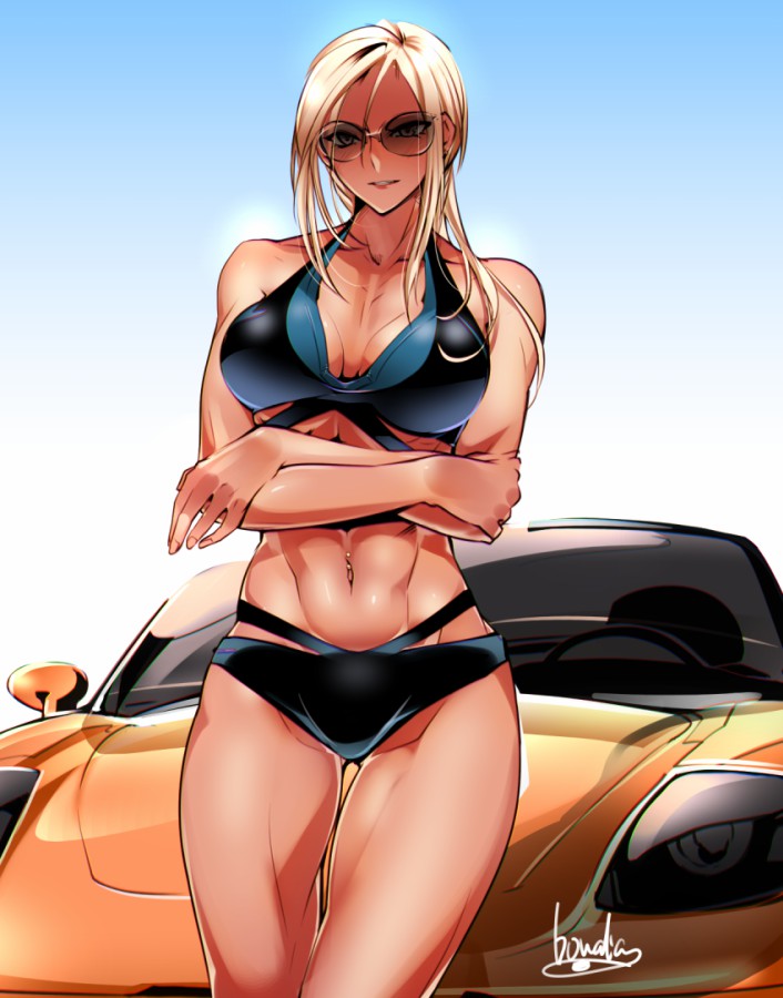 Muscle Girl 1 page 1 full