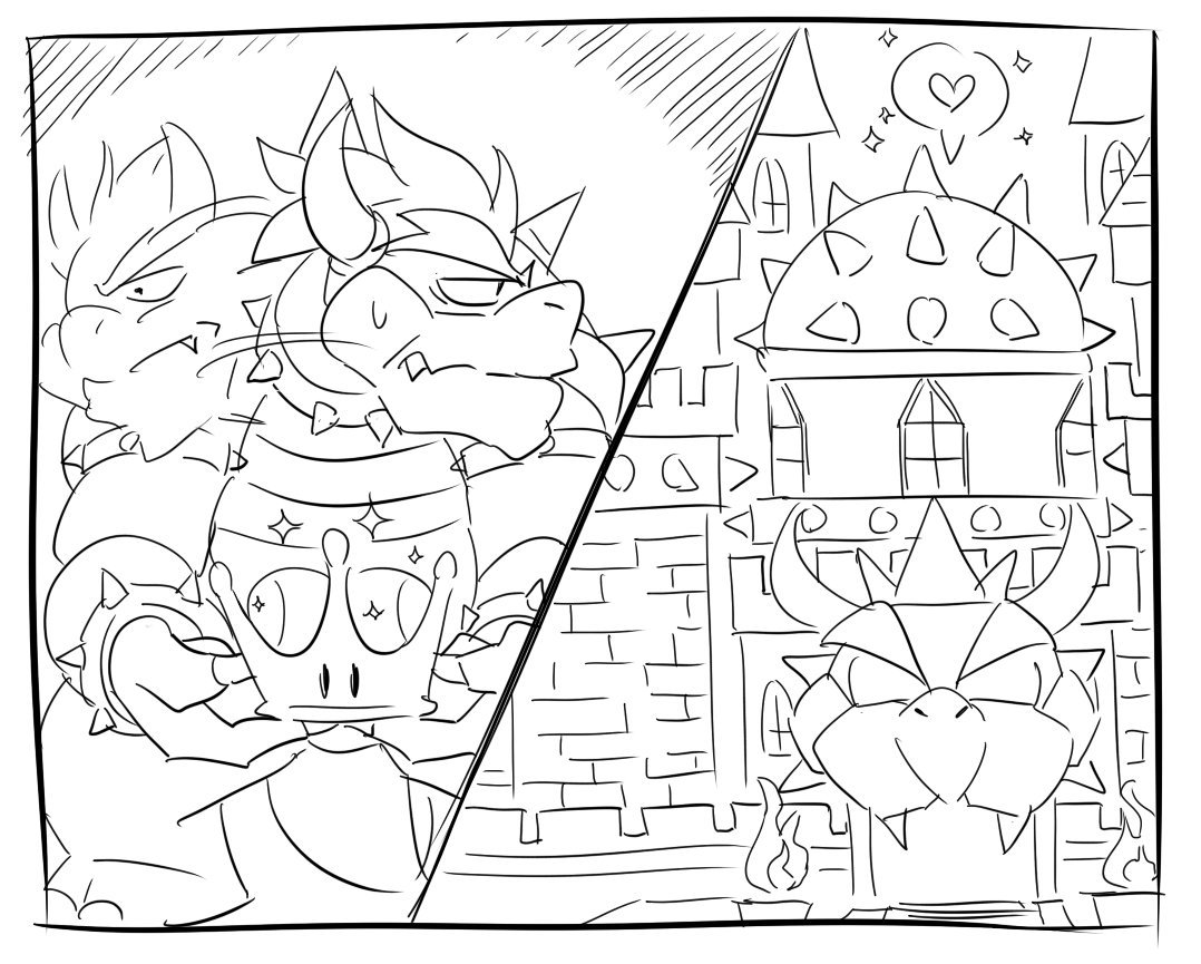 Bowsette comics page 9 full