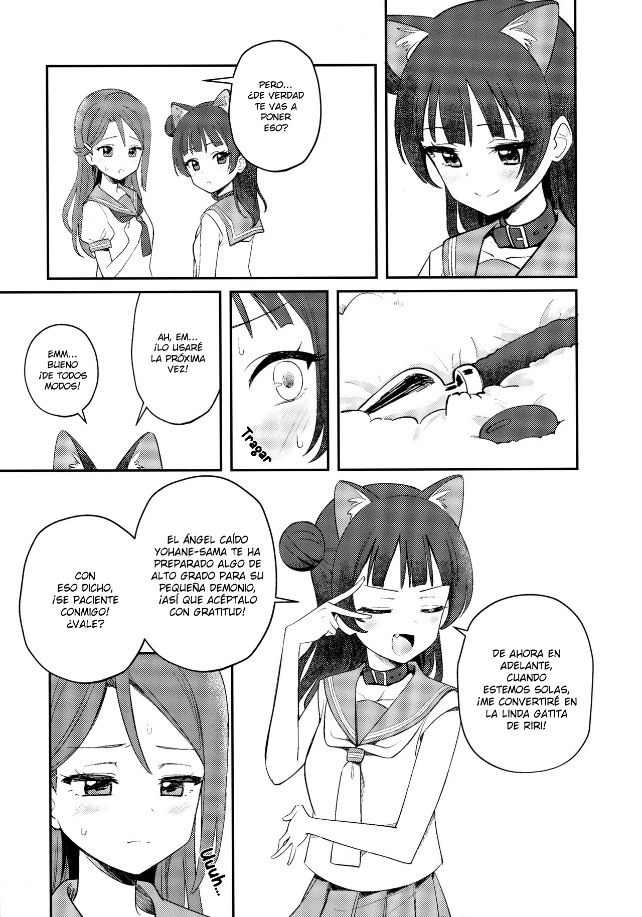 Yohaneko Choukyou Nikki | Diario de Entrenamiento Yohaneko page 5 full