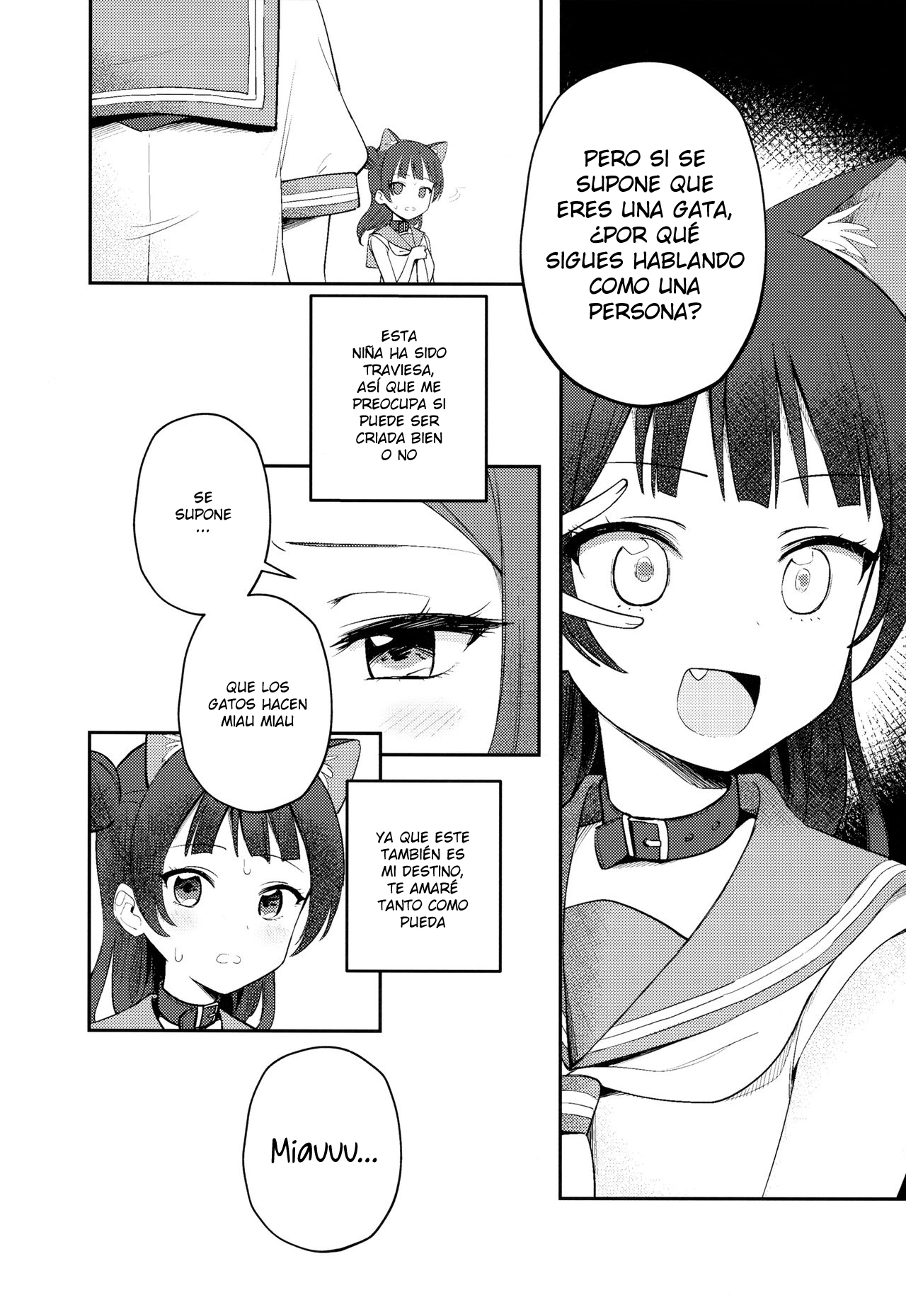Yohaneko Choukyou Nikki | Diario de Entrenamiento Yohaneko page 6 full