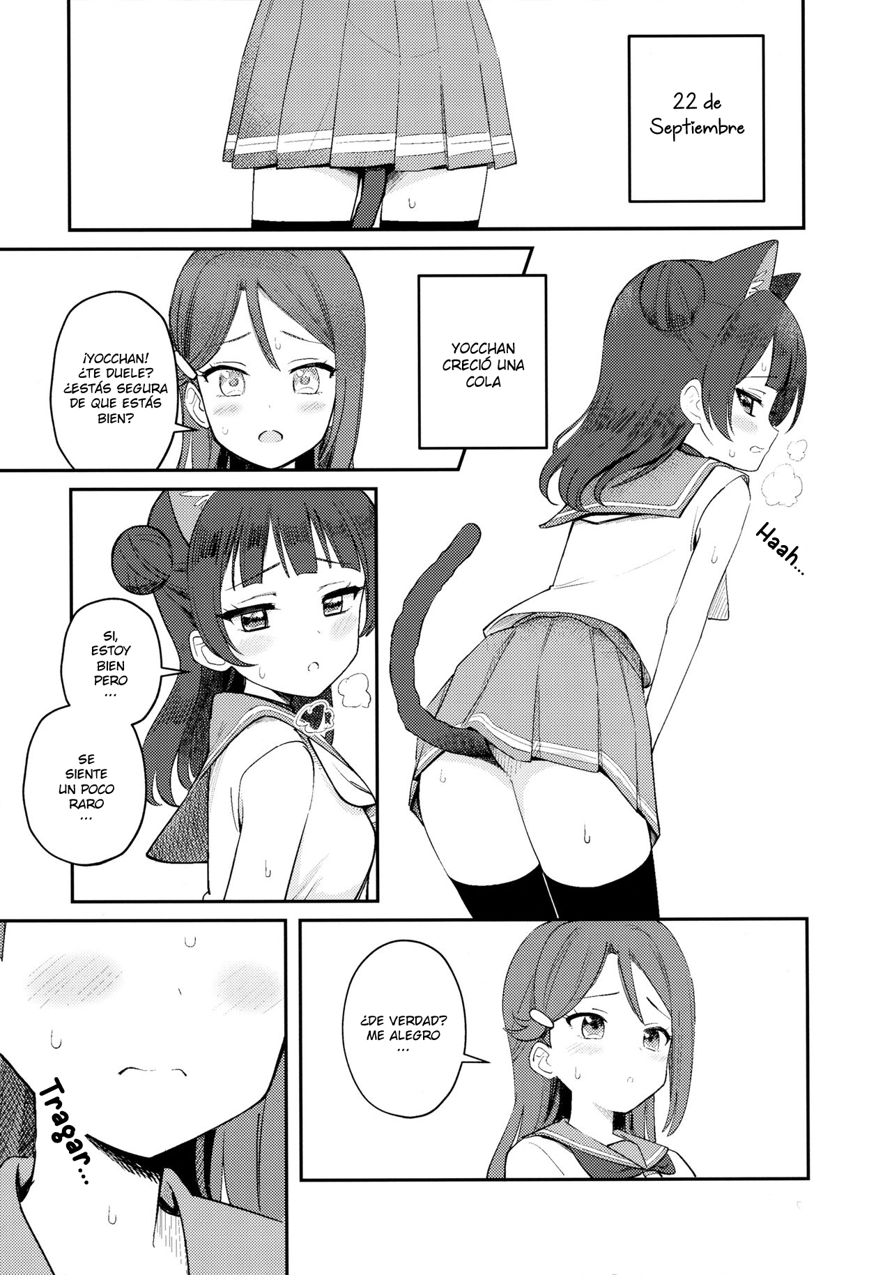 Yohaneko Choukyou Nikki | Diario de Entrenamiento Yohaneko page 7 full