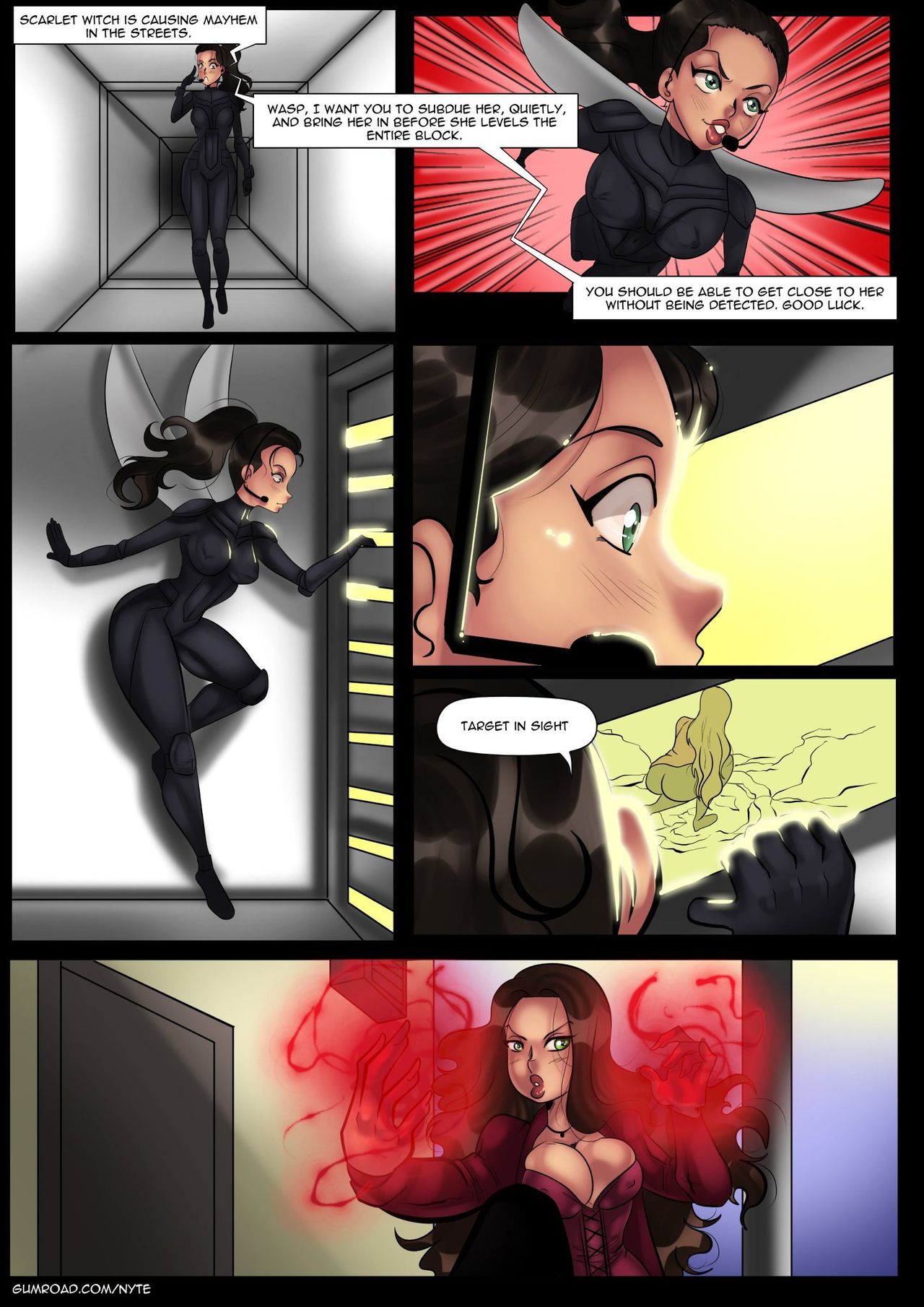 The Wasp vs. Scarlet Witch page 2 full