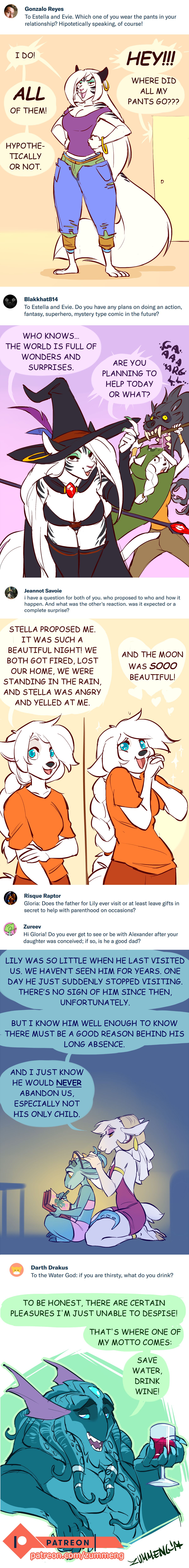 Patreon Q&A page 2 full