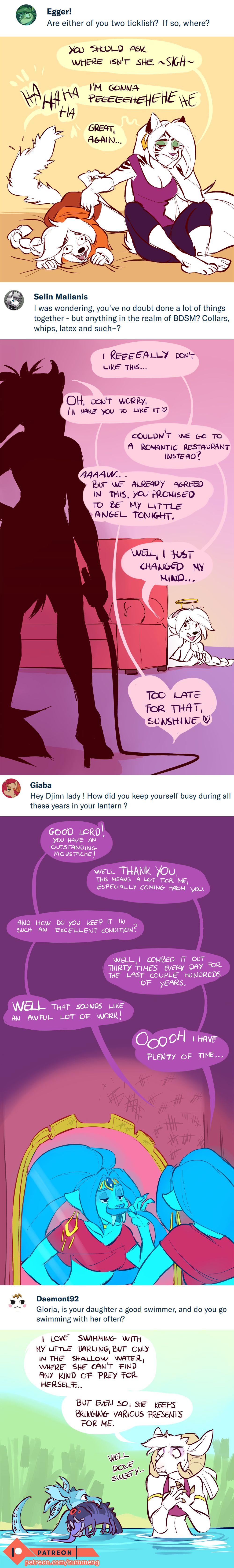 Patreon Q&A page 3 full