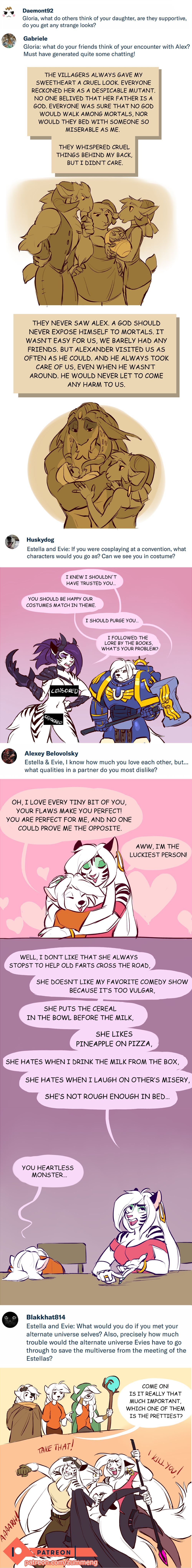 Patreon Q&A page 4 full