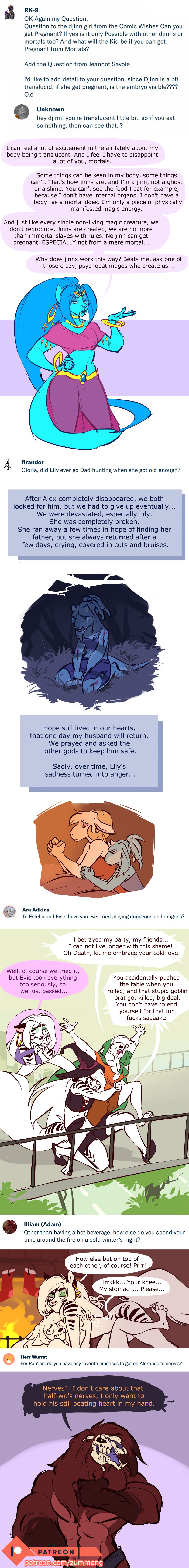 Patreon Q&A page 5 full