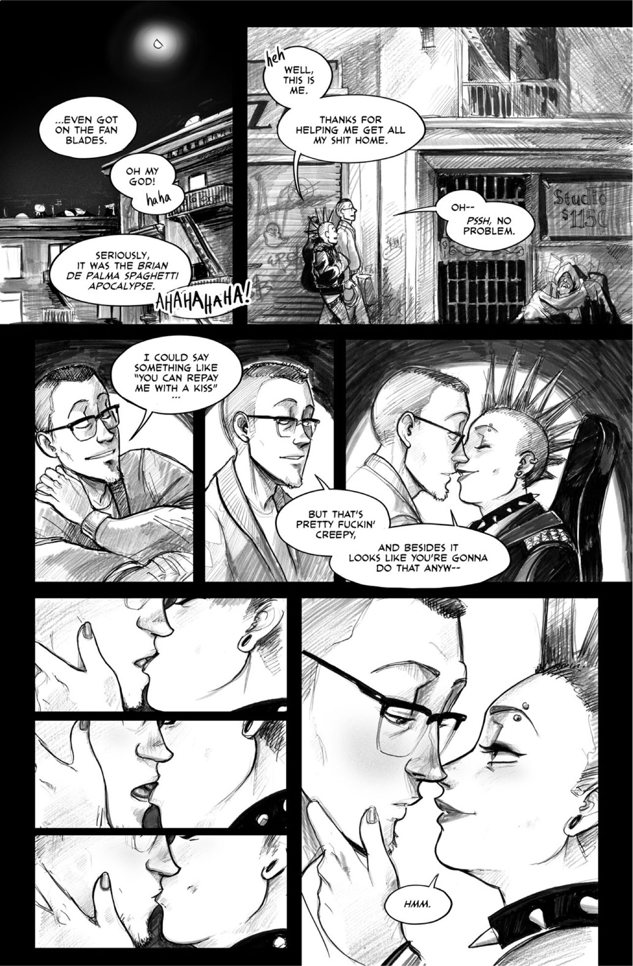 Kung Fu Hustlers page 8 full