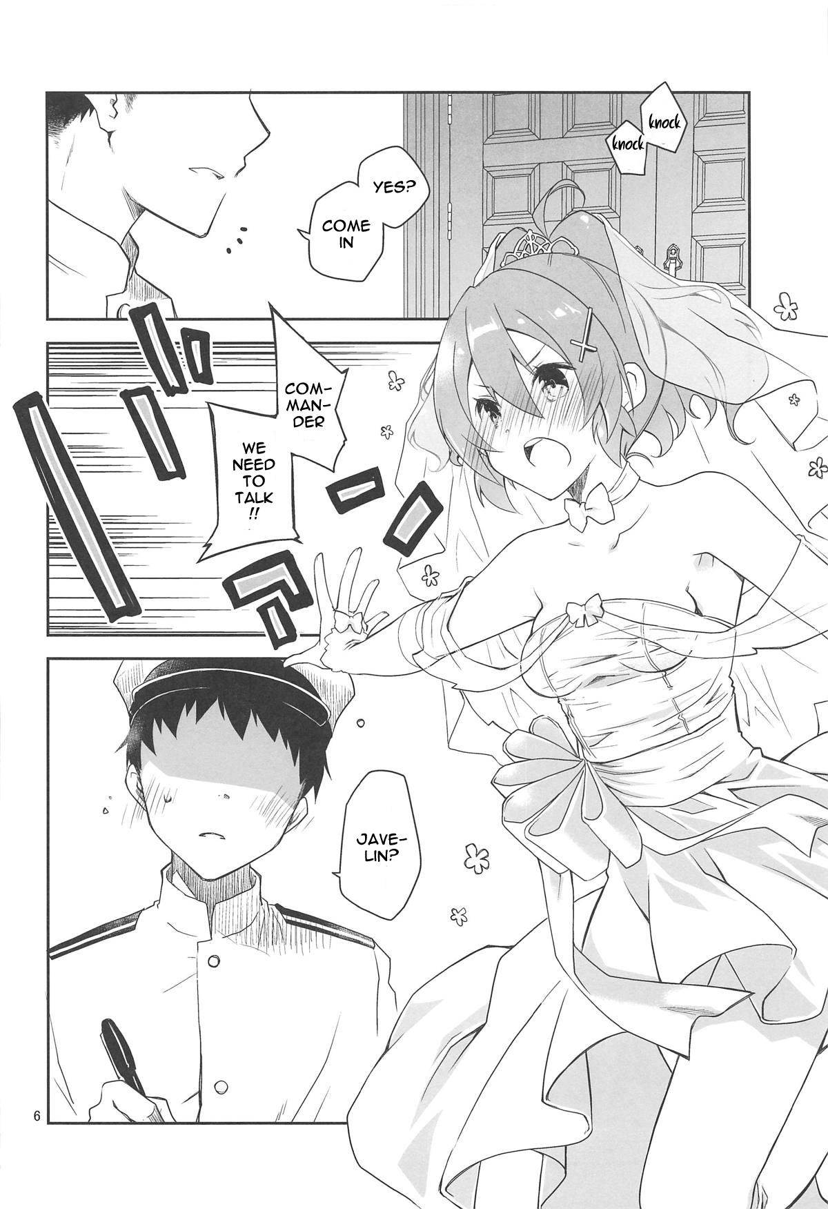 Mukakin Shikikan wa Javelin ni Eien no Ai o Chikau page 5 full