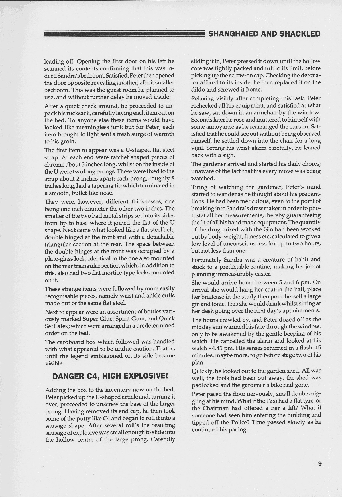 House of Gord HBD-02 - Sandra vol1. page 10 full