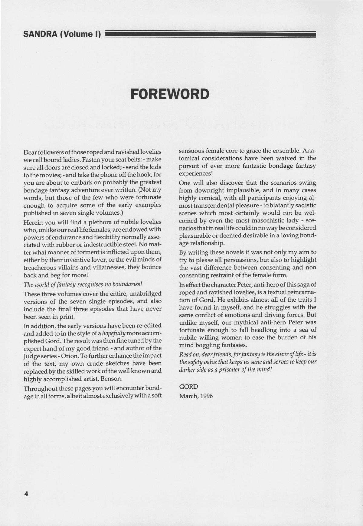 House of Gord HBD-02 - Sandra vol1. page 5 full
