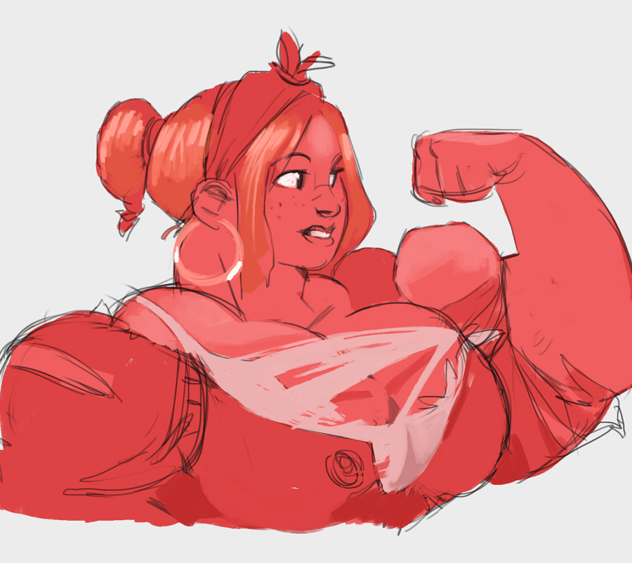Muscle Girl 3 page 10 full