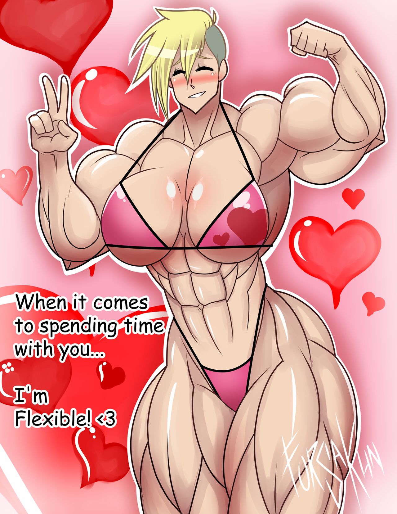 Muscle Girl 3 page 7 full